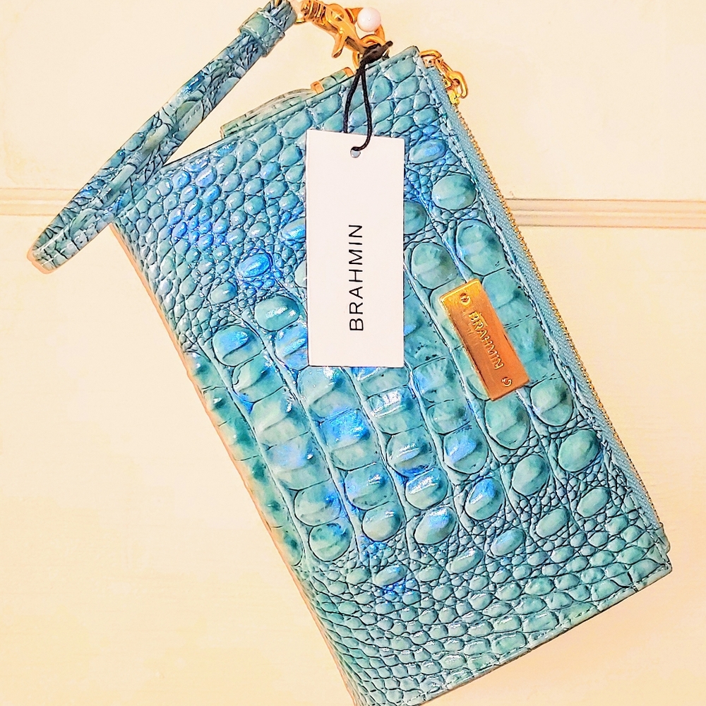 Brahmin Millie Genuine Leather Wristlet